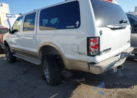 2000 Ford Excursion Limited from USA, damaged, VIN 1FMSU43F6YEB39984